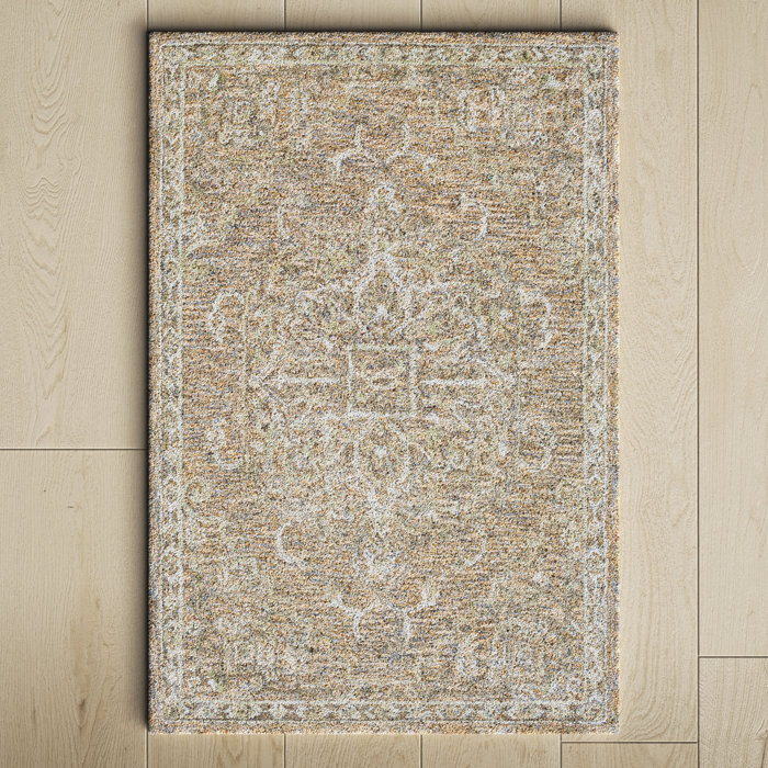 Cait Hand Tufted Brown/Blue/Sage Rug & Reviews Birch Lane